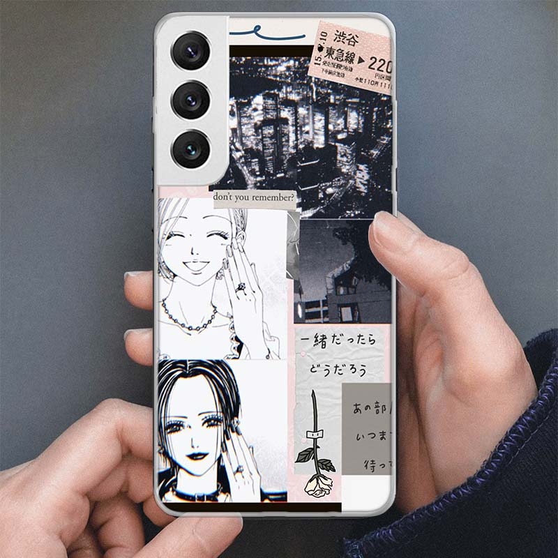 Nana Anime Na Na Girl Phone Case For Samsung Galaxy M12 M21 M30S M31 M32 M51 M52 Note 8 9 10 20 J4 J6 Plus J8 Soft Silicone Cove
