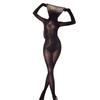 Sexy Damen Hochkragen Abdeckmaske Bodysuit Öl Glänzend Glatt Nahtlos Sexy Strumpfhose Elastisch Yoga Strampler Cosplay Dienstmädchen Leotard
