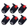 6Pcs Heavy Tension Snap Release Clip Fishing In-line Side Clip Fishing Accessory Planer Board Release Clips