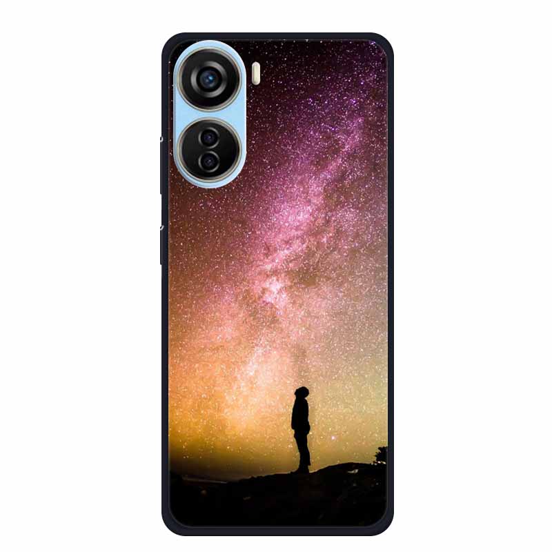 Cool Silicone Cover for ZTE Blade V40 Design Case Printed Fashion Soft Back Cover for ZTE Blade V40Design Case Protective Shells