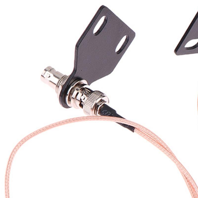 Professional Stage Wireless Microphone Host BNC Antennae Extension Cable for Receiver Clear Sound Transmission