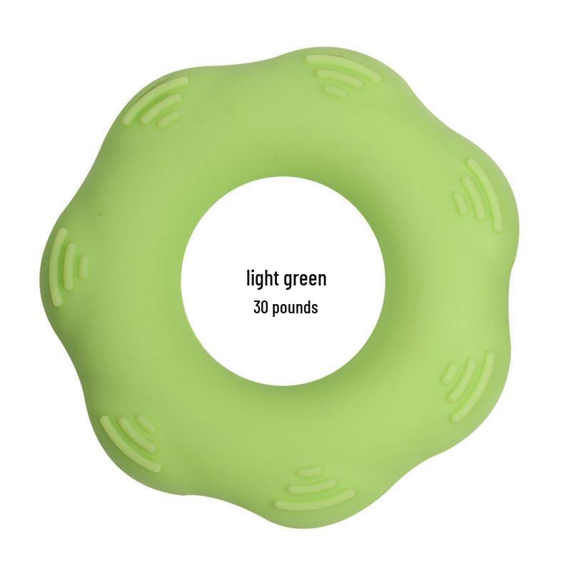 Creative Silicone Gear Ring Hand Exerciser with Massage Dots