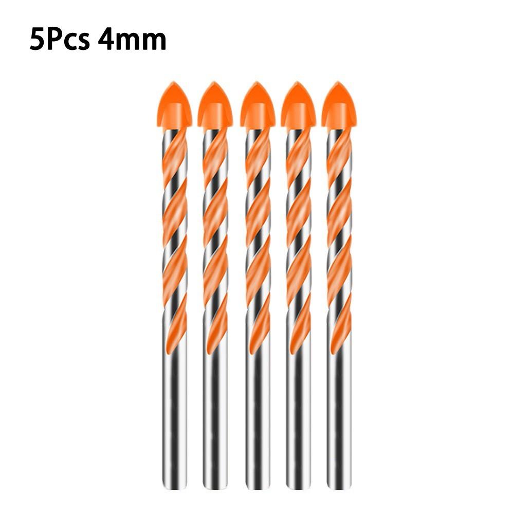 Premium Carbide Triangle Drill Bits for Glass Tile and Ceramic Set of 5