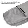 Waterproof Camera Lens Bag Padded Protective Case For Photography Accessories Storage With Oxford Leather Detail