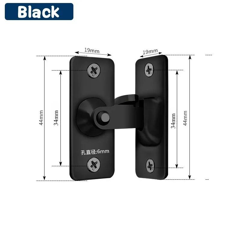 90 Degree Door Lock Flip Latch,304 Stainless Steel Door Lock Bolt Latches,Safety Doors Buckles,Rigth Angle Locking Door Hasp