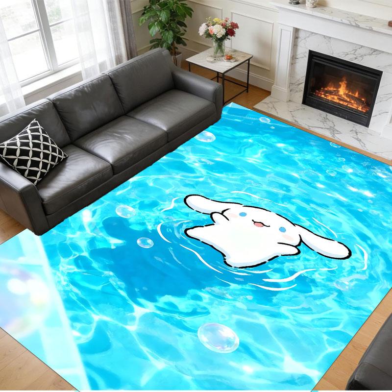 Crystal Velvet Rug Soft Non Slip Indoor Floor Mat Home DecorCinnamoroll