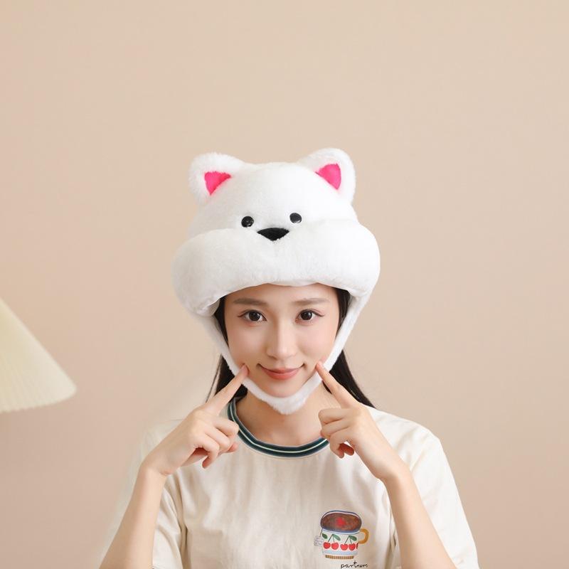 

Хэллоуин Милая шляпа в виде головы вест-хайленд-уайт-терьера, Реквизит для фото, Мультяшные головные уборы, Реквизит для фото, Реквизит для выступлений 33*29CM0.13kg