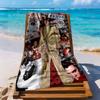 Elvis Beach Towel Quickdry Soft Microfiber Comfortable Lightweight Portable For Swimmingbeachcamping Travel Beach Accessoriesgym