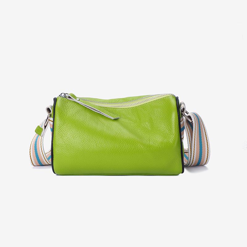 Genuine Leather Women s Pillow Messenger Bag – High-End Fashion, Versatile Casual Shoulder Bag