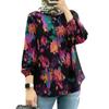 Women's Muslim Floral Puff Sleeve Shirt - New Fashion Arrival