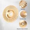 1/3Pcs Wood Carving Disc Set Rustproof High Durability Universal Grinding Wheel Shaping Discs Woodworking Angle Grinder Attachment