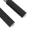 1Pair Pull Up Handle Cable Handle TPR Rubber Coated Grip Anti Slip Straight Gym Equipment Attachment for Weightlifting Exercise