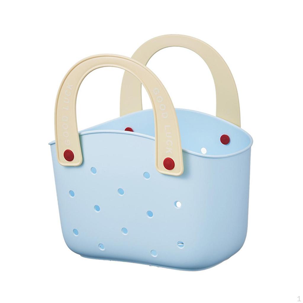 Beach Bag Handbag Portable Basket Tote Stylish Lightweight And Spacious with Large Storage