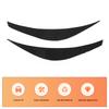 PVC Front Headlight Eyelid Eyebrow Cover Decorative Car Accessories Sticker Modification Fit for Hyundai Veloster 2011-2017