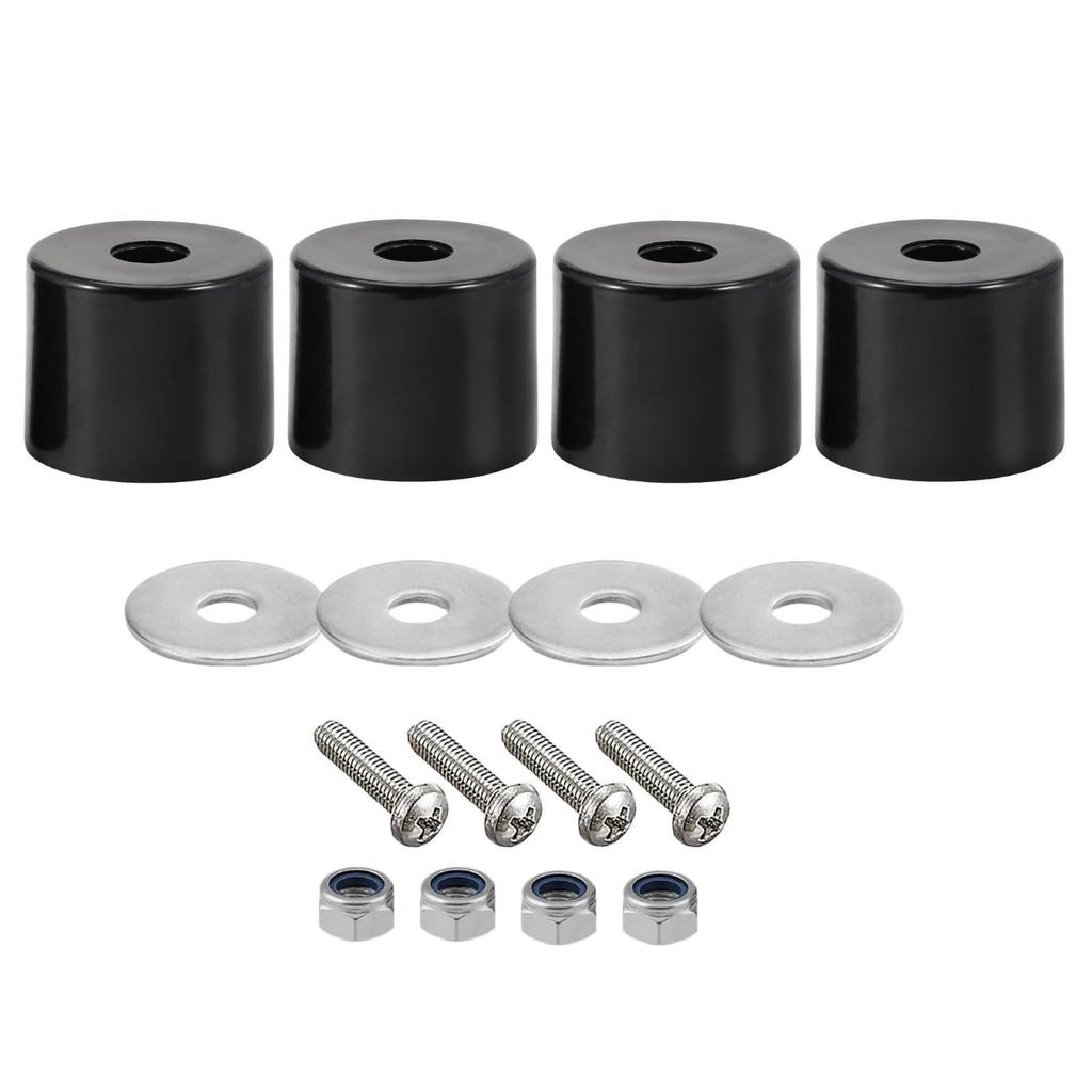 FJmark Truck Gam Rubber Aori Rubber Dump W Cab Medium Truck Guard Black 4