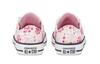 Converse Chuck Taylor All Star Low top Kids Canvas Shoes Embroidery Pink White 671287C