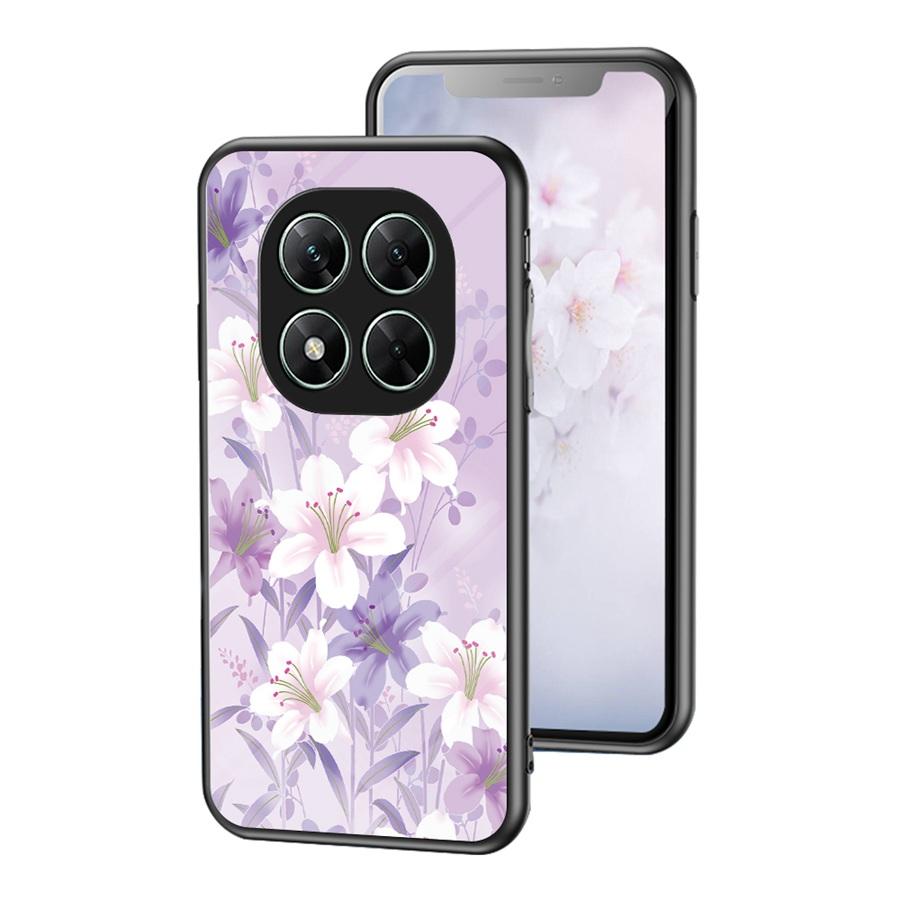 

Чехол из закаленного стекла с цветочным рисунком для Xiaomi Redmi Note 14S 14 Pro Plus 5G Poco X7 M7 F7 15 Ultra A5 X 7 F 7 M 7 Note14 S с рисунком розы Redmi Note 14 Pro 4G