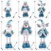 Snowman Elk Christmas Telescopic Doll Ornaments Cute Merry Christmas Decoration  New Year Supplies