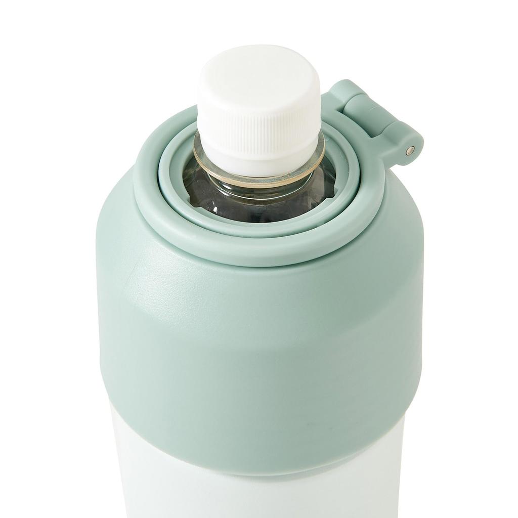 Francfranc Insulated Pet Bottle Holder 500-650ml Vacuum Double-Walled Bottle-in-Bottle Cooler [All 3 Colors]