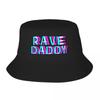 Neues Retro-DesignRAVE DADDY EDM Musikfestival Vater Fischerhut Hut Unisex Für Die Sonne Luxushut Strandausflug Unisex Luxus BH