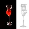 Creative Naked Female Body Champagne Wine Glass Goblet Beauty Body Cocktail Glass for Bar and Club Funny Wine Glass
