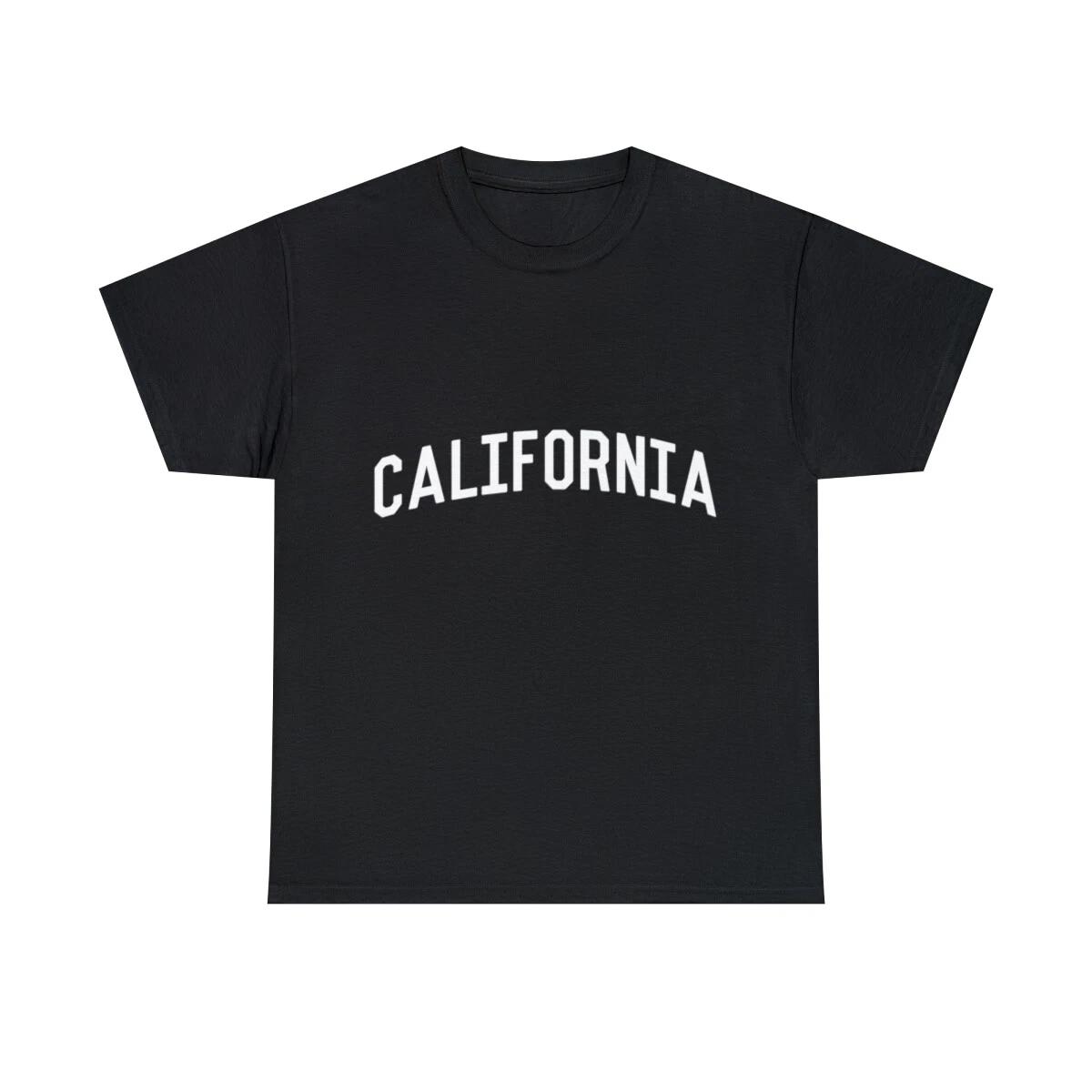 Графическая футболка California, S-5XL 3XL