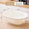 Multifunctional Double-Layer Vegetable & Fruit Washing Basket and Draining Bowl
