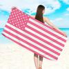 USA Flagge Handtuch Weich Leicht Anti-Sand Großes Strandtuch Schnelltrocknend Bad Sport Familie