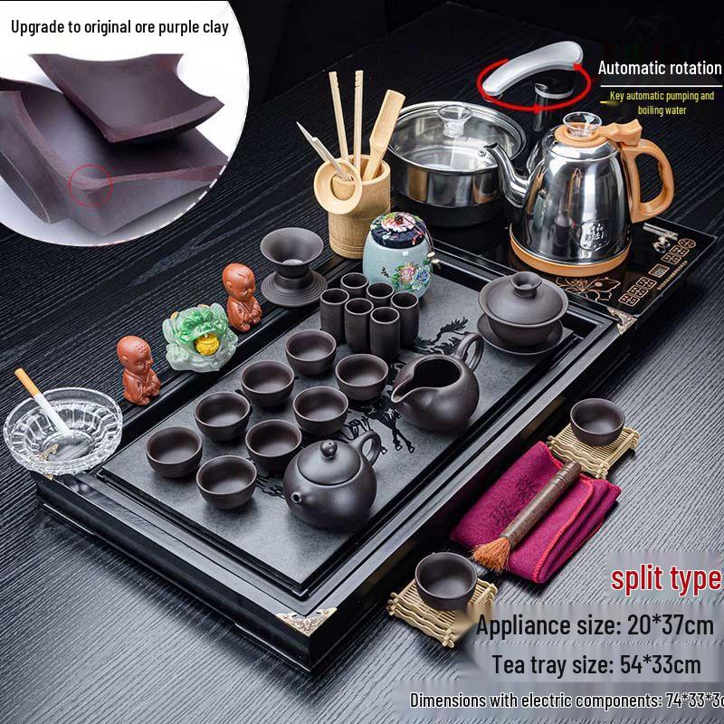 Автоматический набор для чая Гунфу Jiakangming со встроенным чайником N/A