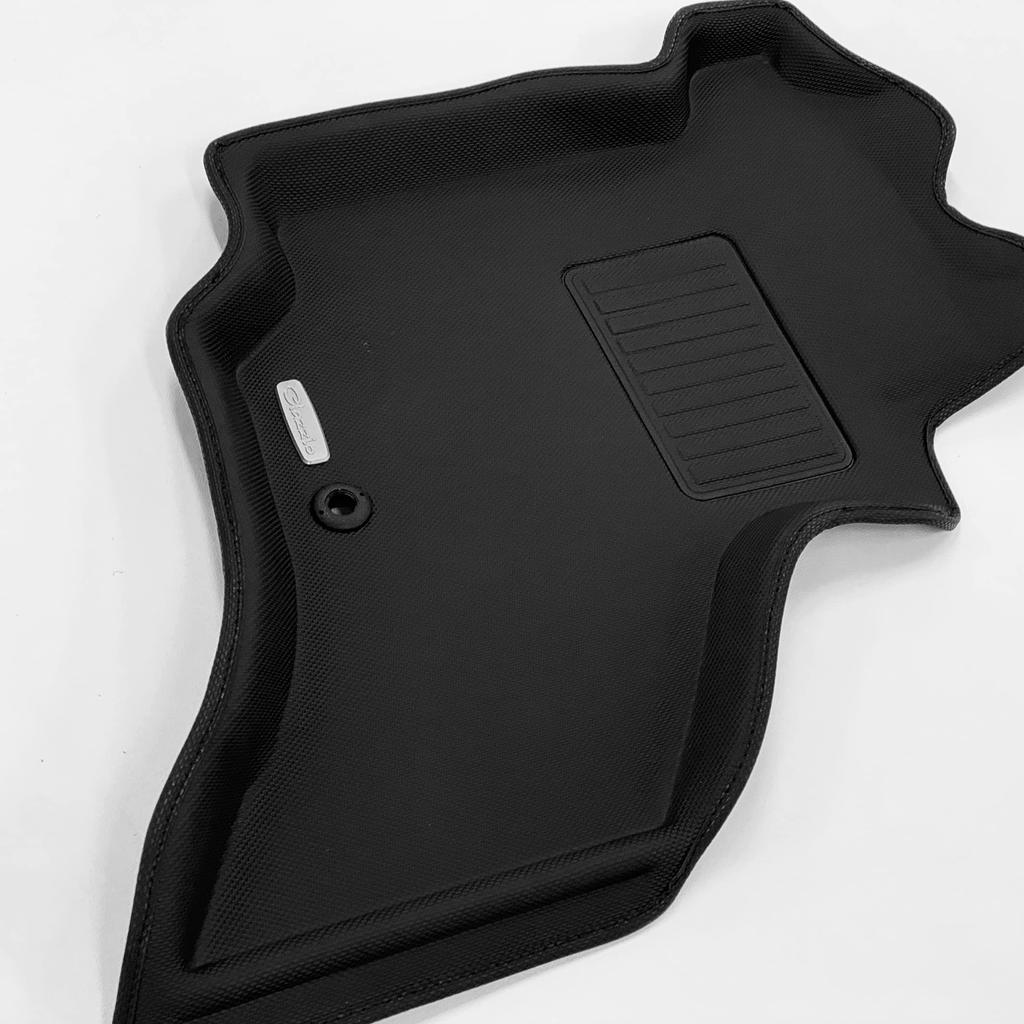 Clazzio Floor Mat 3D Type Set for 1 Hijet Cargo S321V Samburvan S321B Pixis Van S321M NEW Rubber Type Black R2/9~R3/12 ED-6600 [5EEDB6600K]