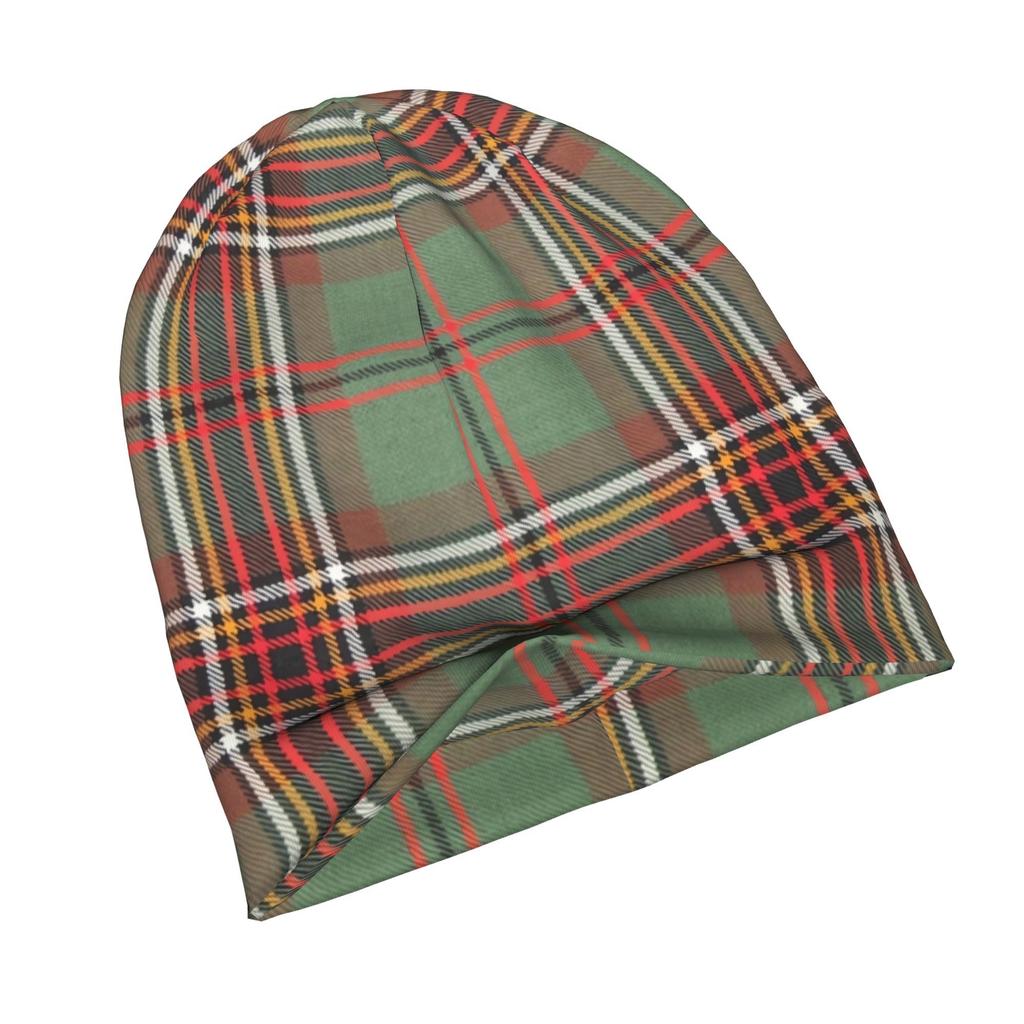 Murphy Tartan Daily Style Knit Hat for Adults, Perfect for Weekend Errands, Quick Meetups, Or Everyday City Wear with a Touch of
