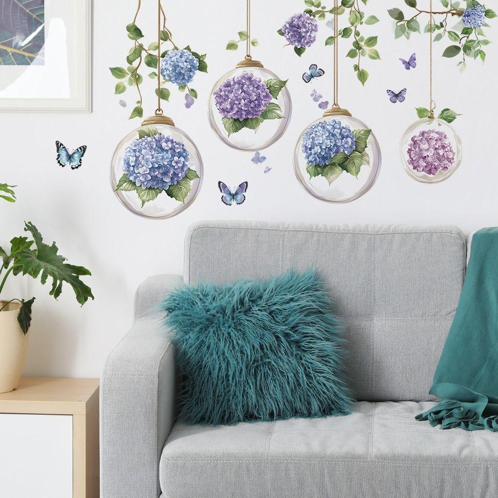 Self-adhesive Wall Stickers Removable Wall Art NEW Potted Plant Decals  Home Decor