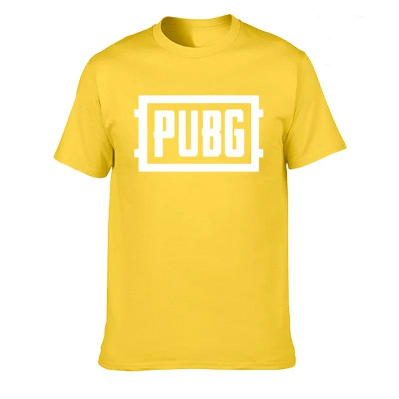 Trička Krátký Rukáv Kulatý Výstřih Nové Tričko pro Muže Fanoušci Her Dárek Přítel Dárek Tištěné Bavlna PUBG Bavlna Volné TRIČKA Topy