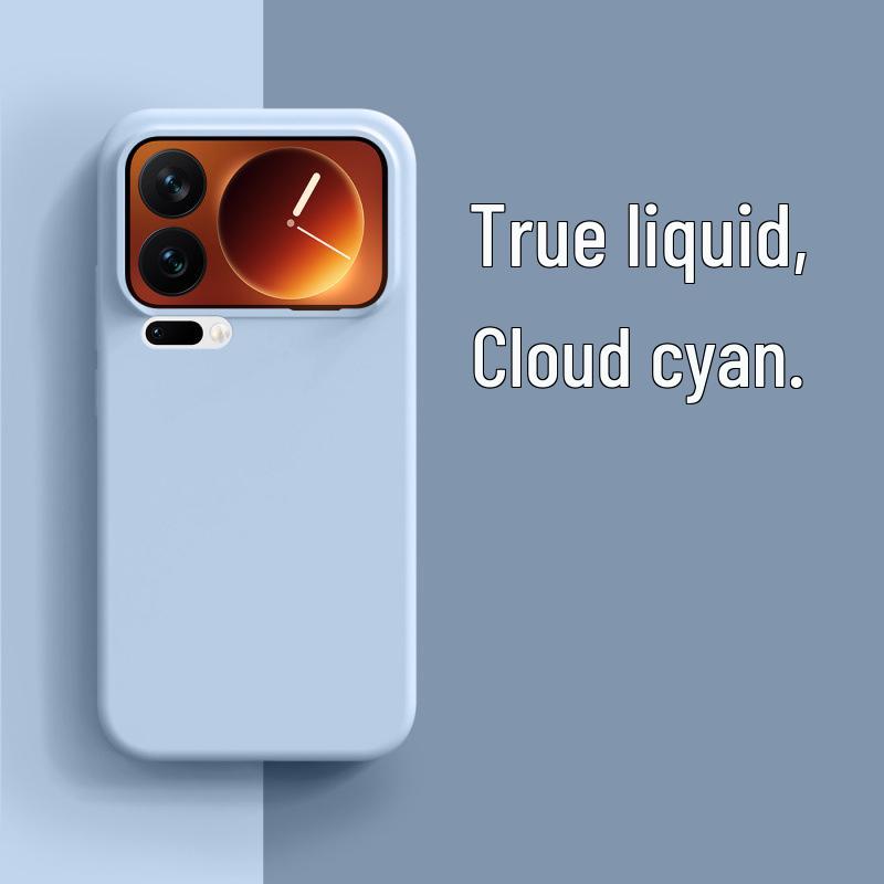 

Xiaomi 17 Pro Max Жидкий силиконовый противоударный чехол для телефона Xiaomi 17 Pro