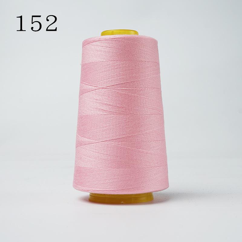 

2 шт 3000 ярдов оранжевый промышленный оверлок швейная машина полиэстер нитки швейная линия