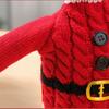 DIY Christmas Wine Bottle Cover Creative Wine Bottle Knitted Sweaters  Table Decoration