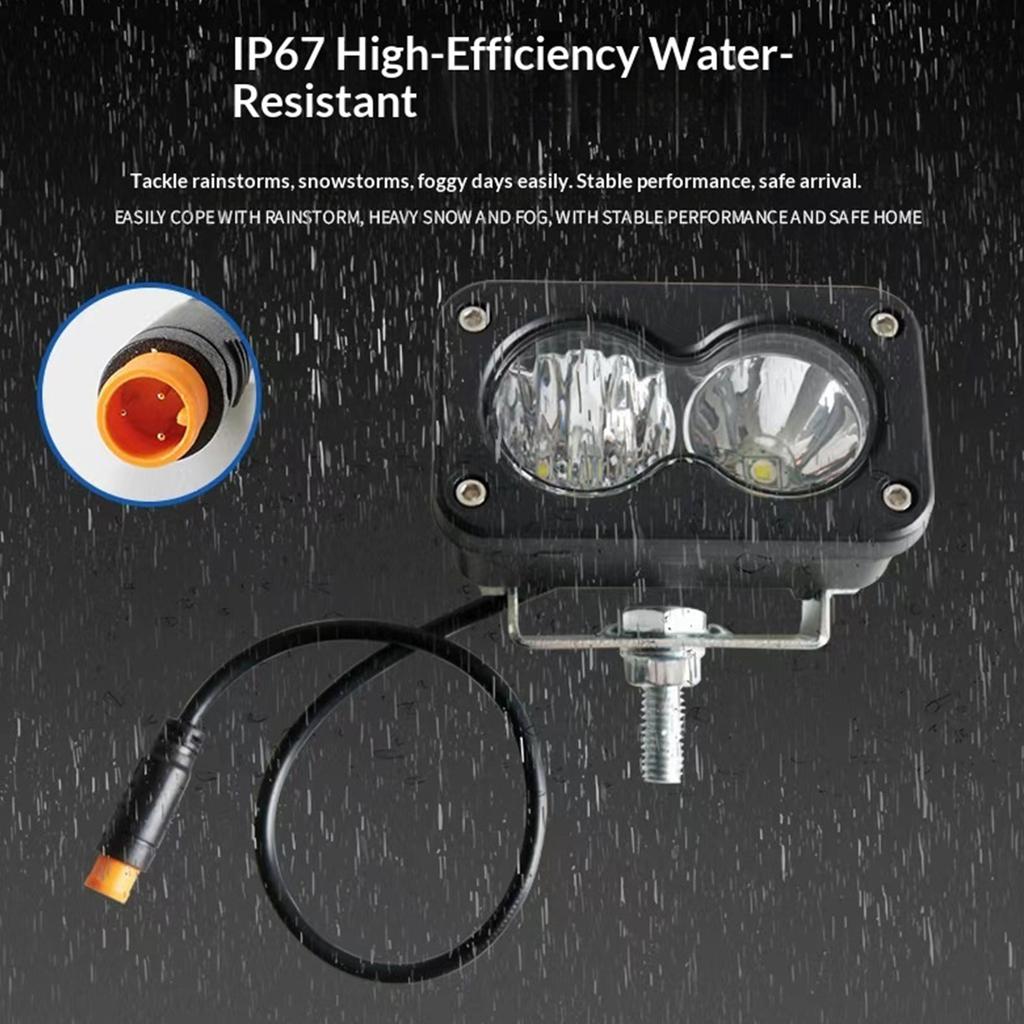 3 Inch 20W LED Work Lights Car Spotlight White Yellow LED Pod Driving Fog Lamp For Car Motorcycle Truck Luggage Rack Lamp