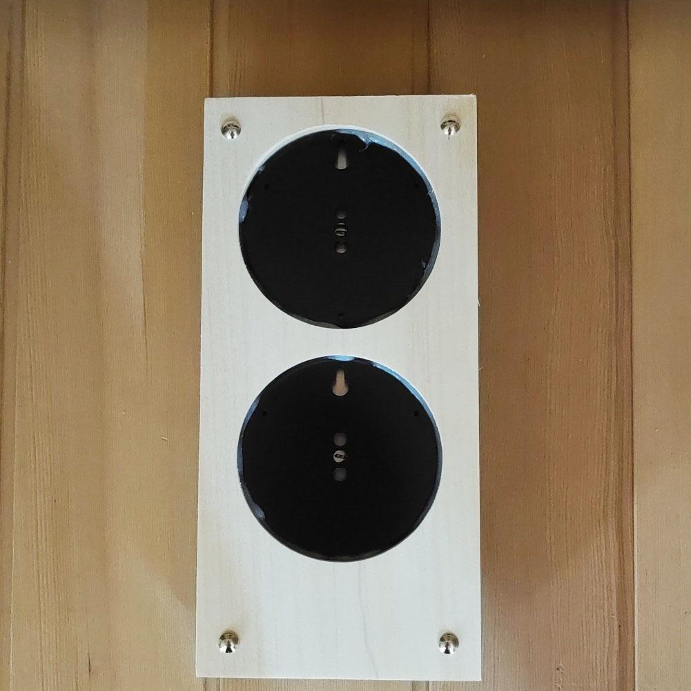 

10.4-inch Thermometer-Hygrometer For Sauna With Clear Analog Display For Effortless Temperature Monitoring Living Sauna Parts China Mainland