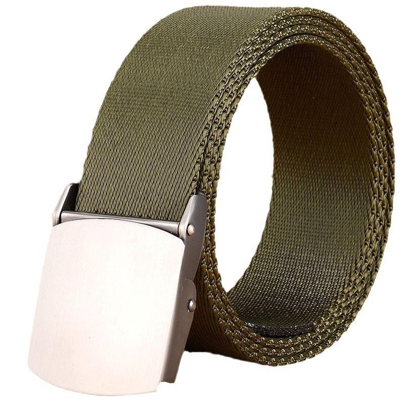 Alloy Nylon Belt Canvas Student Jeans