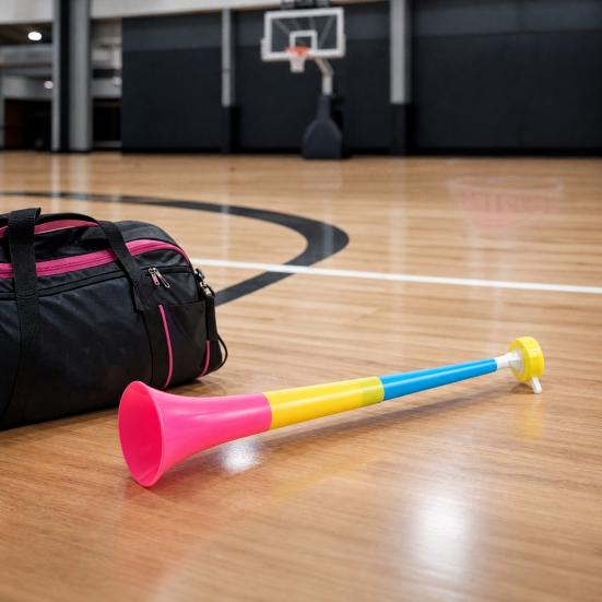 Telescopic Cheering Horn 3 Section Extendable Blower Portable Stadium Noise