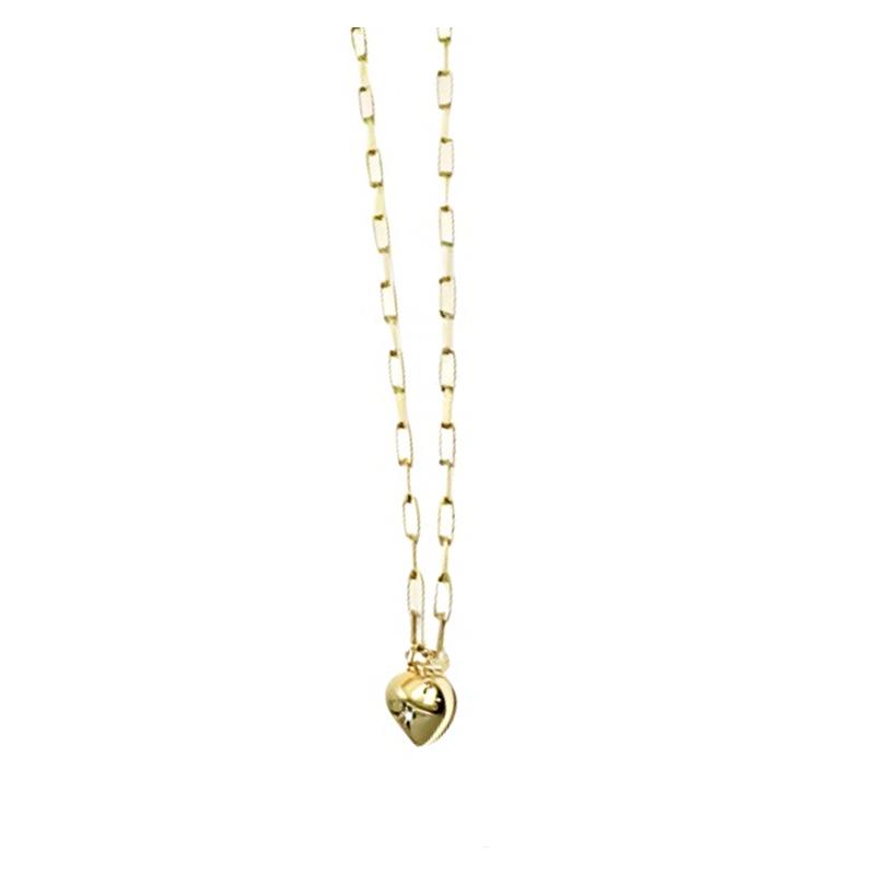 COACH Brand Design Brass Necklace Women s Gold