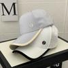 Hat Women'S Spring And Autumn Satin M Standard Fashion Versatile Cap Summer Casual Shopping Shade Sunscreen Baseball Cap Tide