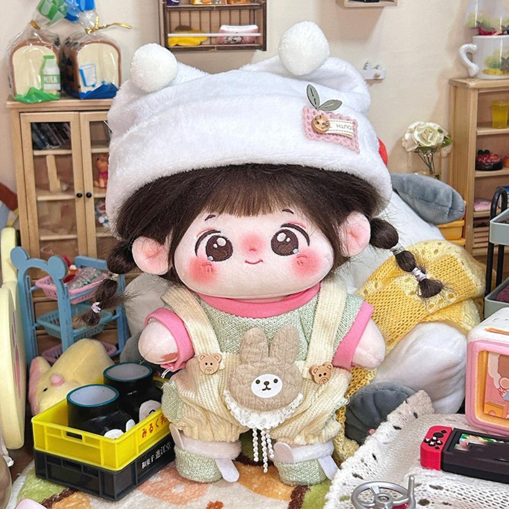 Estilo Animal 20cm Boneca de Pelúcia Roupas Roxo Mini Boneca de Pelúcia Roupas Presente de Aniversário