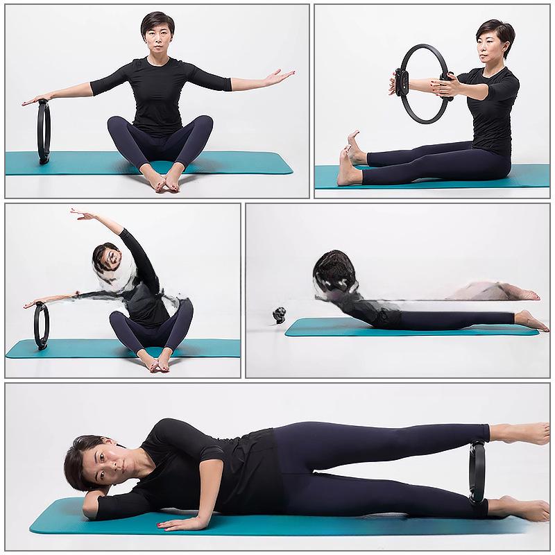 Upgraded Pilates Yoga Magic Circle for Home Fitness and Pelvic Floor Muscle Training