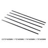 5x Carbon Fiber Strips High Strength Wear Resistance Carbon Fiber Rods for Model Aircraft RC Planes Radio Controlled Vehicles