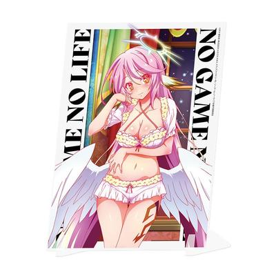 No Game No Life Originales Visuelles Acryl-Schild Jibril Nachtwäsche-Version
