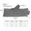 Therapy Compression Arthritis Gloves for Men Half-Finger Wrist Support Hand Joint Pain Relief Health Care Compression Gloves