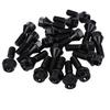 20PCS M12x1.5 Lug Bolts 36136781150 Black Alloy Steel Replacement for 1 Series E87 116i 116d 118i 118d 120i 5 Door