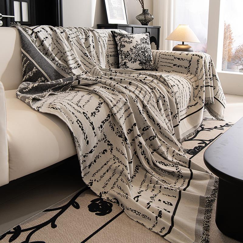 Nordic Chenille Sofa Cover Cloth Towel Four Seasons Universal Sofa Cushion Cover All-Inclusive Universal Blanket Dustproof