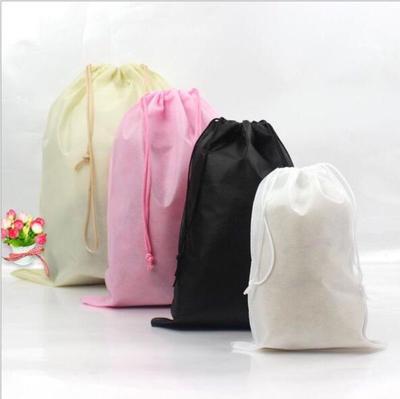 Bamboo Picture Drawstring Portable Storage Shoe Outdoor Travel Bag Dustproof Gift Bags